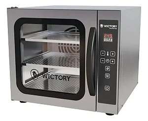 Forno Elétrico Mini Sem Vapor 3 Esteiras Convector Wictory
