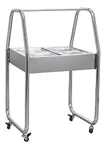 Buffet Térmico Aquecido 04 GNS Cinza 220v Ibet