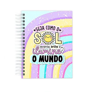 Planner Permanente :Seja como o sol A5