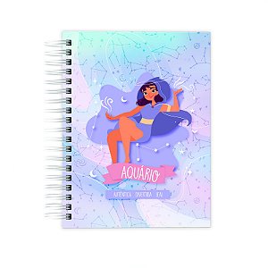 Planner Permanente : Signo Aquário A5