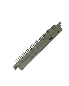 DIN 64 pinos Femea solda placa