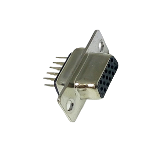 200 Unidades - Conector DB alta densidade  para placa  15 pinos femea em corpo de 09