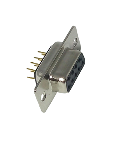 1000 Unidades - Conector DB alta densidade  para placa 09 pinos fêmea