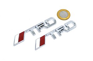 Emblema Trd Toyota Lateral