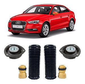 Kit Par Coxim Batente Amortecedor Dianteiro Audi A3 8V Sedan