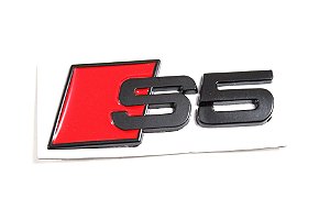 Emblema Audi S5 Tampa Traseira Metal Sportback Coupe Preto