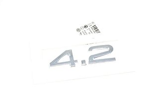 Emblema Audi 4.2 V8
