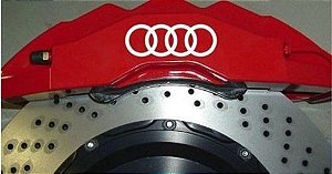 Emblema Pinça Freio Audi Logo