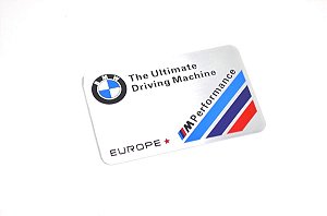 Emblema BMW Europe Performance