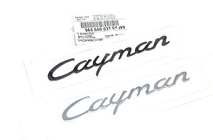 Emblema Traseiro Porsche Cayman Original