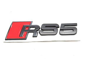 Emblema Audi Rs5 Preto Original Tampa Traseira Coupe Sportback