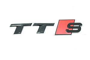 Emblema Audi Tts Tampa Traseira Coupe Roadster