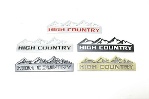 Emblema High Country Chevrolet Gm S10 4x4