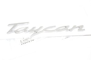 Emblema Traseiro Porsche Taycan Cromado Original 9j1853675