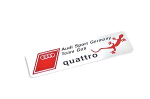 Emblema Audi Quattro Sport Germany