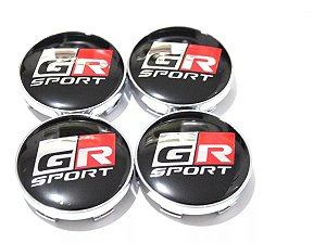 Kit Calotas Roda Toyota Gr Sport Corolla Yaris Camry Hilux