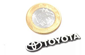 Mini Emblema Painel Toyota Corolla Etios Camry Yaris Hilux