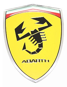 Emblema Abarth 500 Uno Stilo Bravo Pulse Fastback Fiat Punto