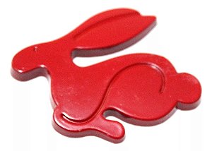 Emblema Gti Golf Gol Mk7 Volkswagen Rabbit Coelho Mk5 Mk6 Vermelho