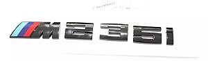 Emblema Bmw M Motorsport M2 M3 M5 M235i Original Preto