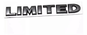Emblema Limited Jeep Renegade Compass Cherokee Original Preto