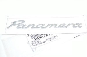 Emblema Traseiro Porsche Panamera Cromado Original 971044880