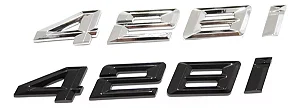 Emblema Tampa Traseira Bmw 428i Porta Malas Motorsport Original