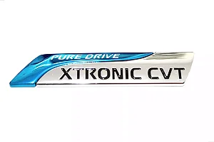 Emblema Nissan Xtronic Pure Drive Cvt Kicks Sentra Versa