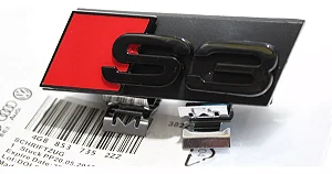 Emblema Da Grade Audi A3 S3 Sedan Sportback Preto