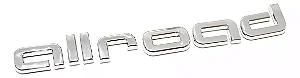 Emblema Adesivo Traseiro Audi A4 A6 Allroad Cromado