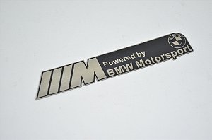 Emblema BMW M Alumínio