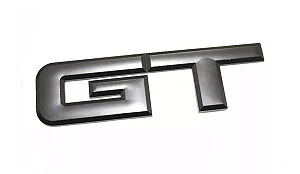 Emblema Ford Mustang Gt Shelby Cobra Maverick Preto