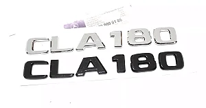 Emblema Cla180 A180 C180 Mercedes Benz Original Cromado Pret