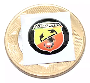 Mini Emblema Abarth Fiat 500 Stilo Punto Cronos Palio Argo