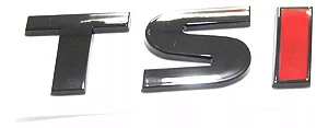Emblema Volkswagen Tsi Golf Jetta Up Fusca Passat Tiguan Preto 5G0853675