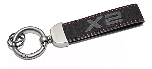 Chaveiro Camurça Bmw X2 Preto Original