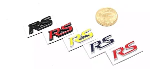 Emblema Rs Volante Gm Chevrolet Tracker Equinox Cruze Onix