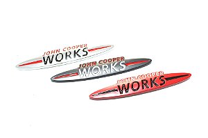 Emblema Mini John Cooper Works Tampa Traseira