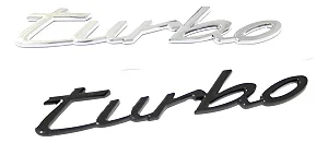 Emblema Traseiro Turbo Porsche 911 Carrera 992 Taycan Panamera