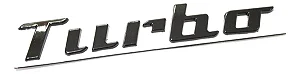 Emblema Volkswagen Novo Fusca Beetle Turbo Gsr Tsi Traseira Preto