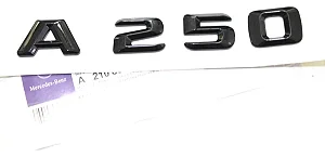 Emblema Mercedes Benz Original A250 A200 A180 A45 Preto
