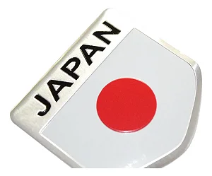 Emblema Bandeira Japão Honda Toyota Nissan Subaru Mitsubishi
