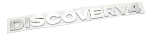 Emblema Land Rover Discovery 4 Prata Original Prateado