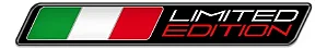 Emblema Adesivo Italia Limited Edition Fiat Abarth Fastback
