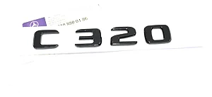 Emblema Mercedes Benz Original C300 C320 Original Preto