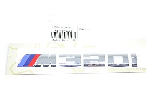 Emblema Bmw M Motorsport Serie 3 M320i 320i Original