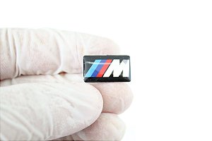 Mini Emblema M BMW Rodas e Volante