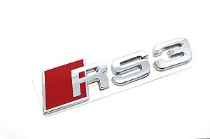 Emblema Audi Rs3 Tampa Traseira