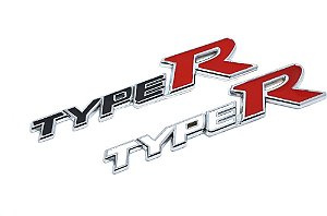 Emblema Honda Type R Metal