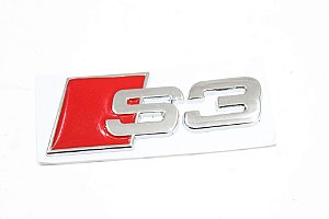 Emblema Audi S3 Traseira Metal Original